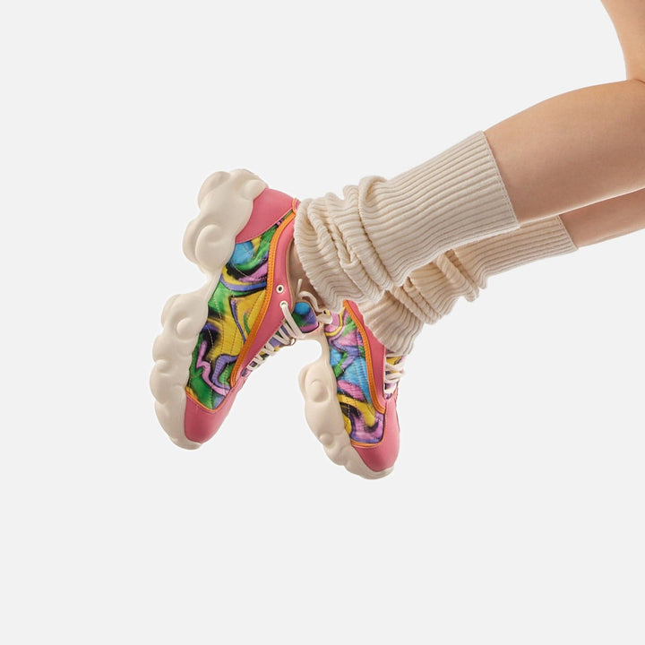 UIN Footwear Women Psychedelic Cloud II Women Canvas loafers