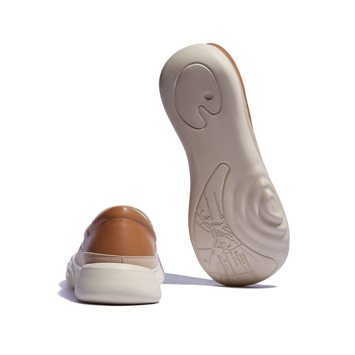 UIN Footwear Women Sesame Brown Denia II Women Canvas loafers