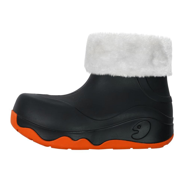 Black Navarra Boots with Napped Linings Women