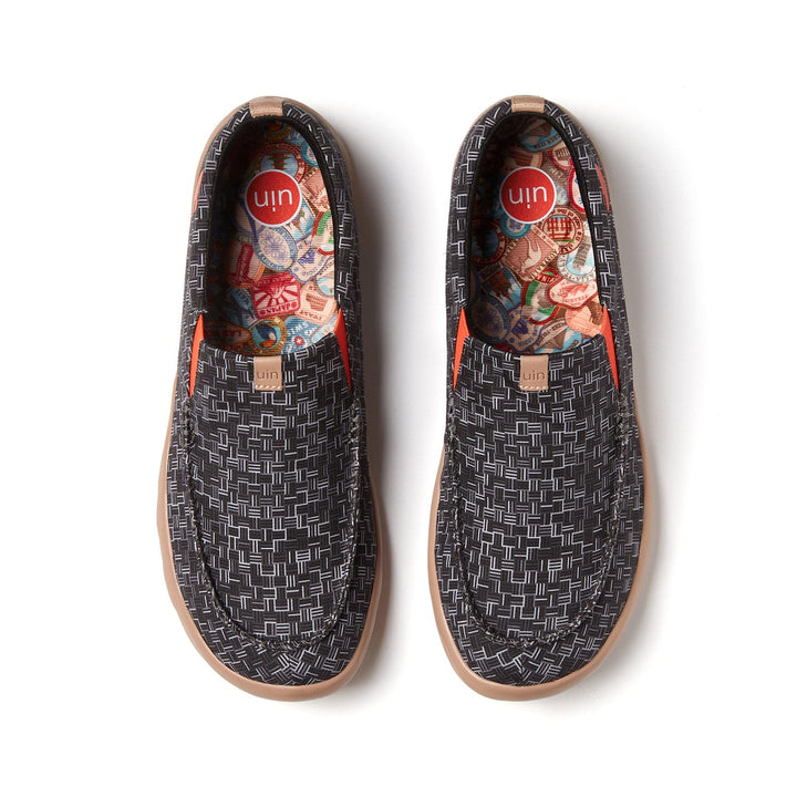 Woven Shadow Black Toledo A4 Men