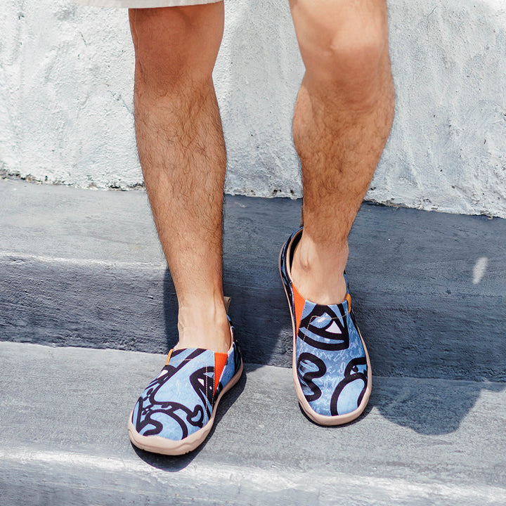 UIN Footwear Men Charming Kiss I Canvas loafers