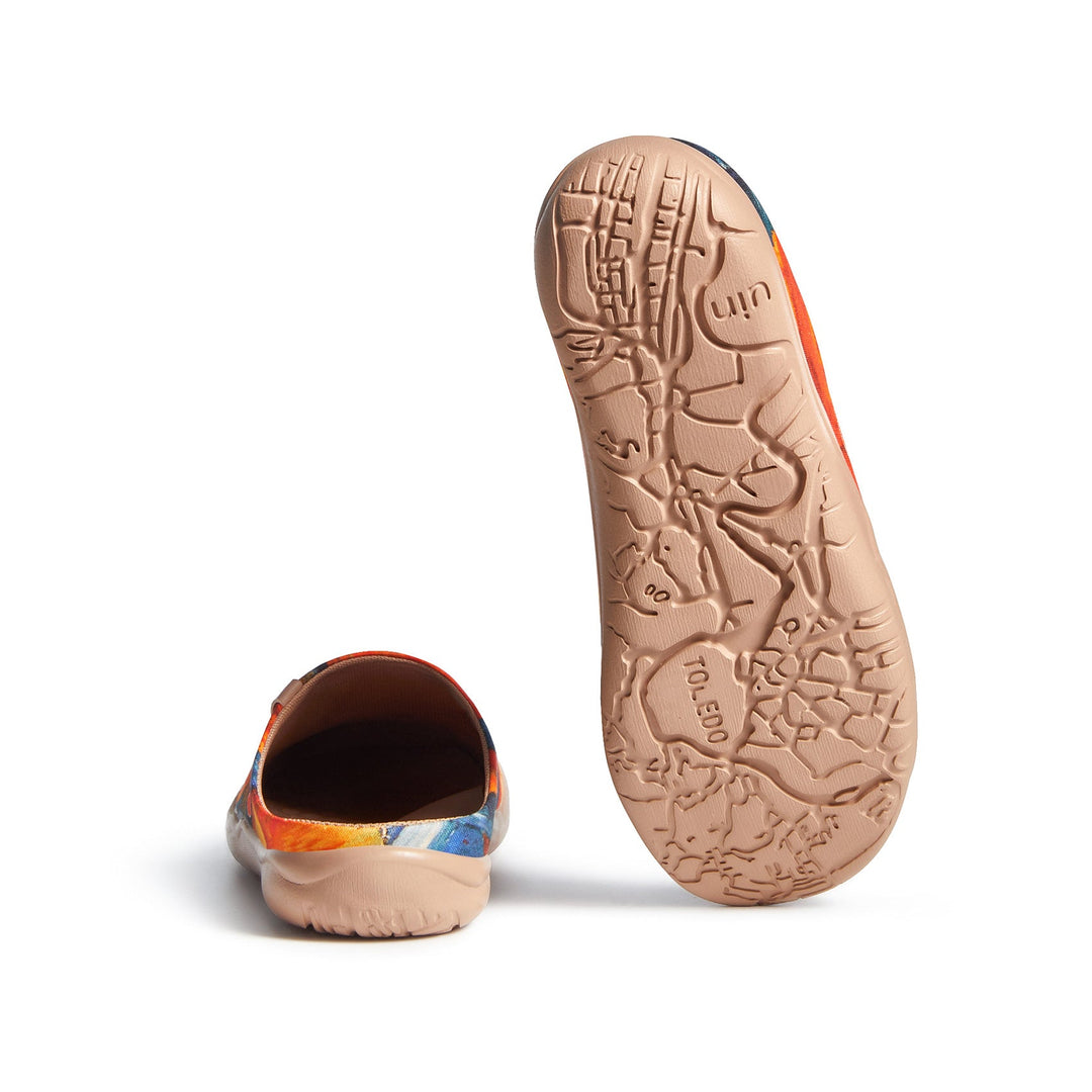 UIN Footwear Women Color Zone Slipper Canvas loafers