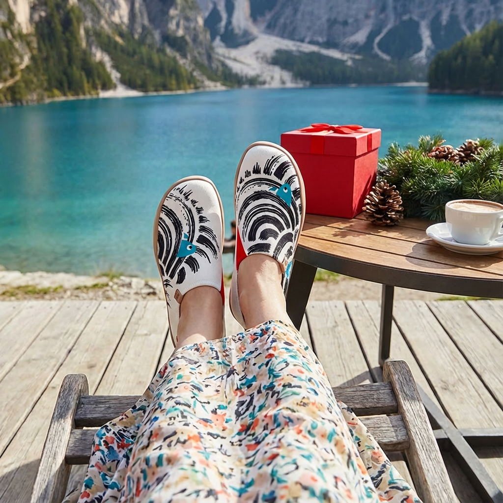 Blue Fish Breaking Waves Toledo A1 Women