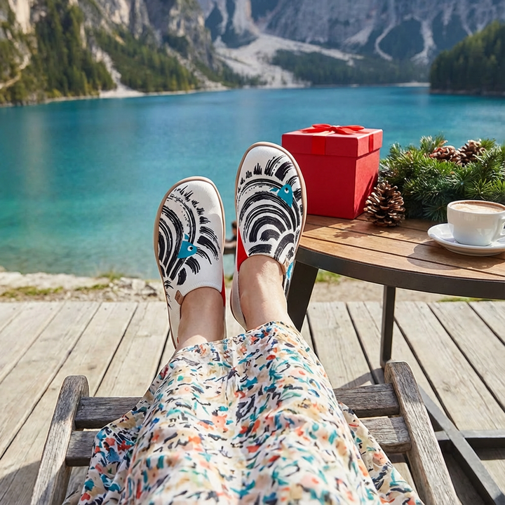 Blue Fish Breaking Waves Toledo A1 Women