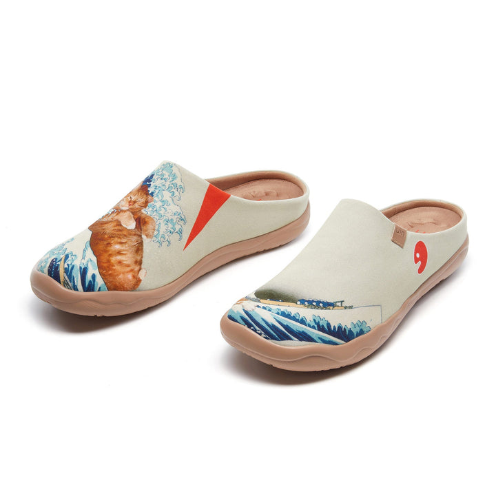 The Great Wave and the Cat 2 Malaga Women