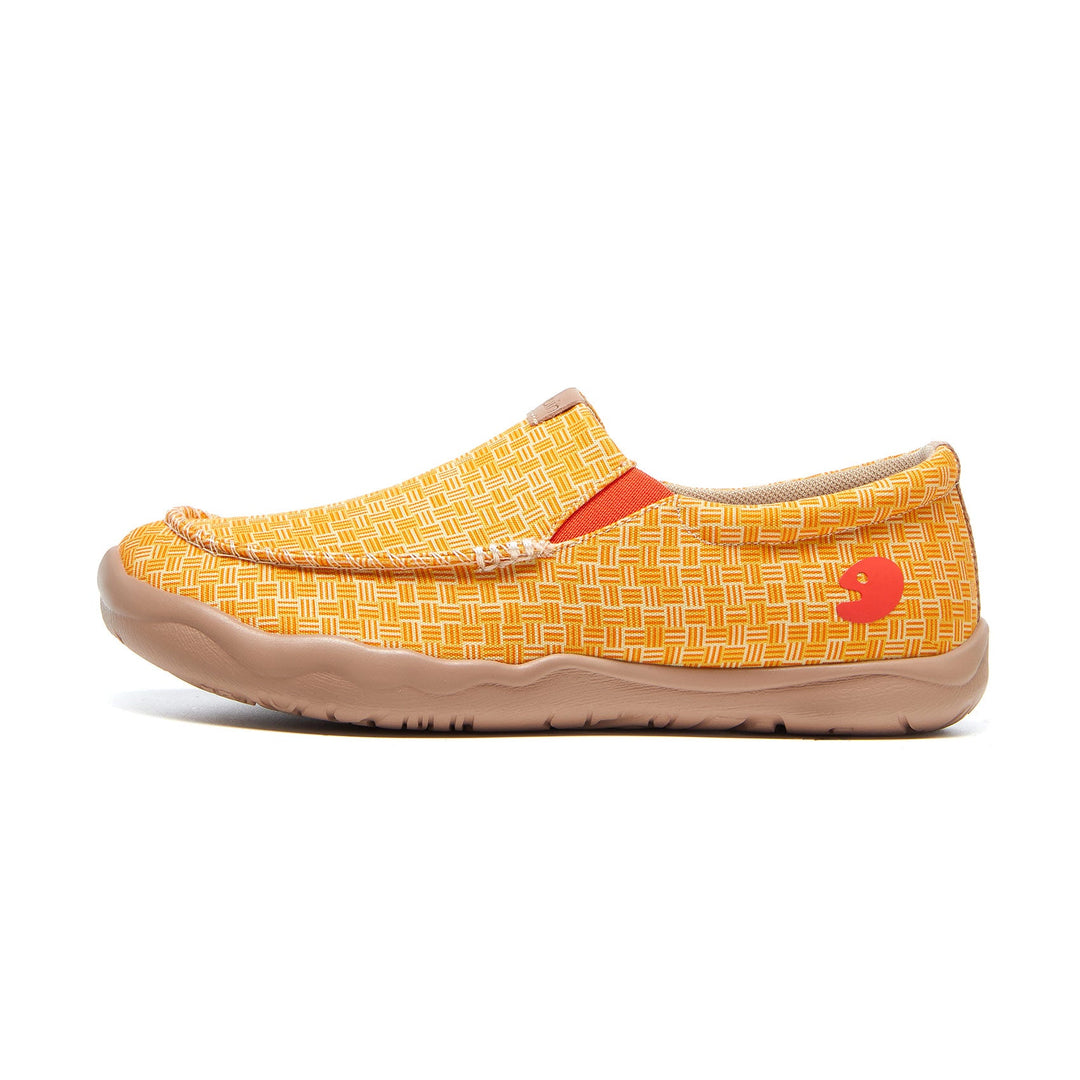 Woven Shadow Yellow Toledo A4 Women