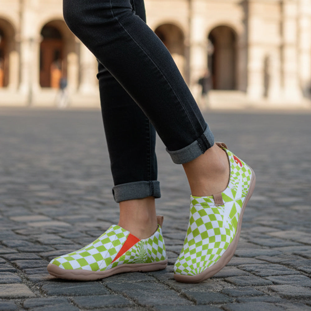 Van Gogh Sunflowers V1 Malaga Slipper Women