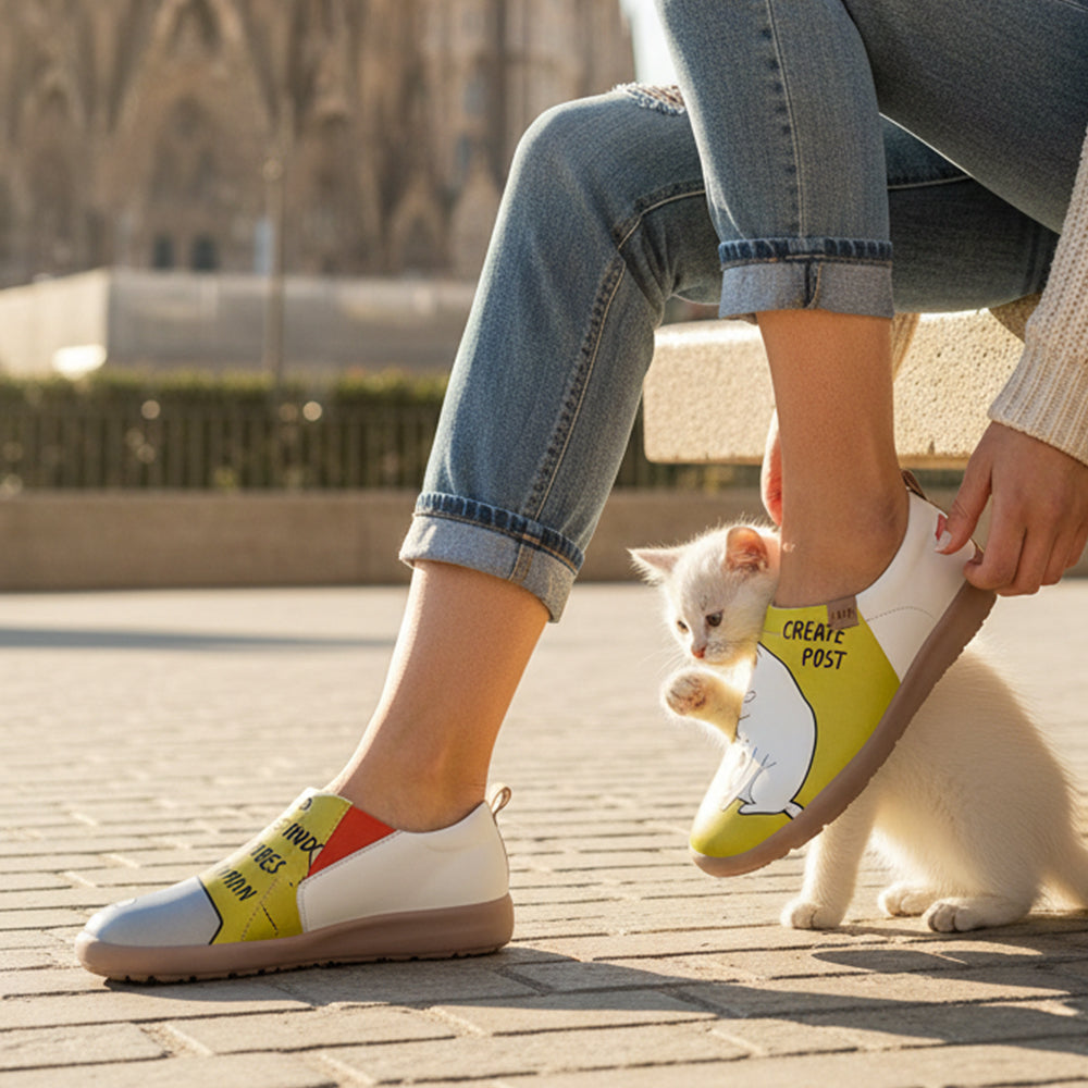 Van Gogh Sunflowers V1 Malaga Slipper Women