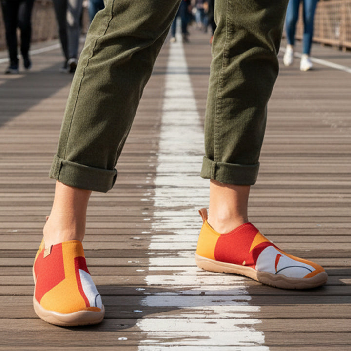 Van Gogh Sunflowers V1 Malaga Slipper Women