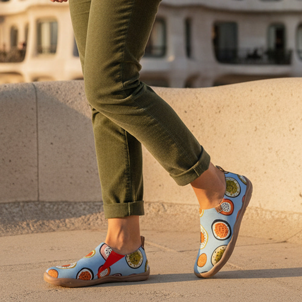 Van Gogh Sunflowers V1 Malaga Slipper Women