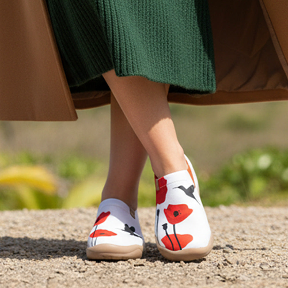 Van Gogh Sunflowers V1 Malaga Slipper Women