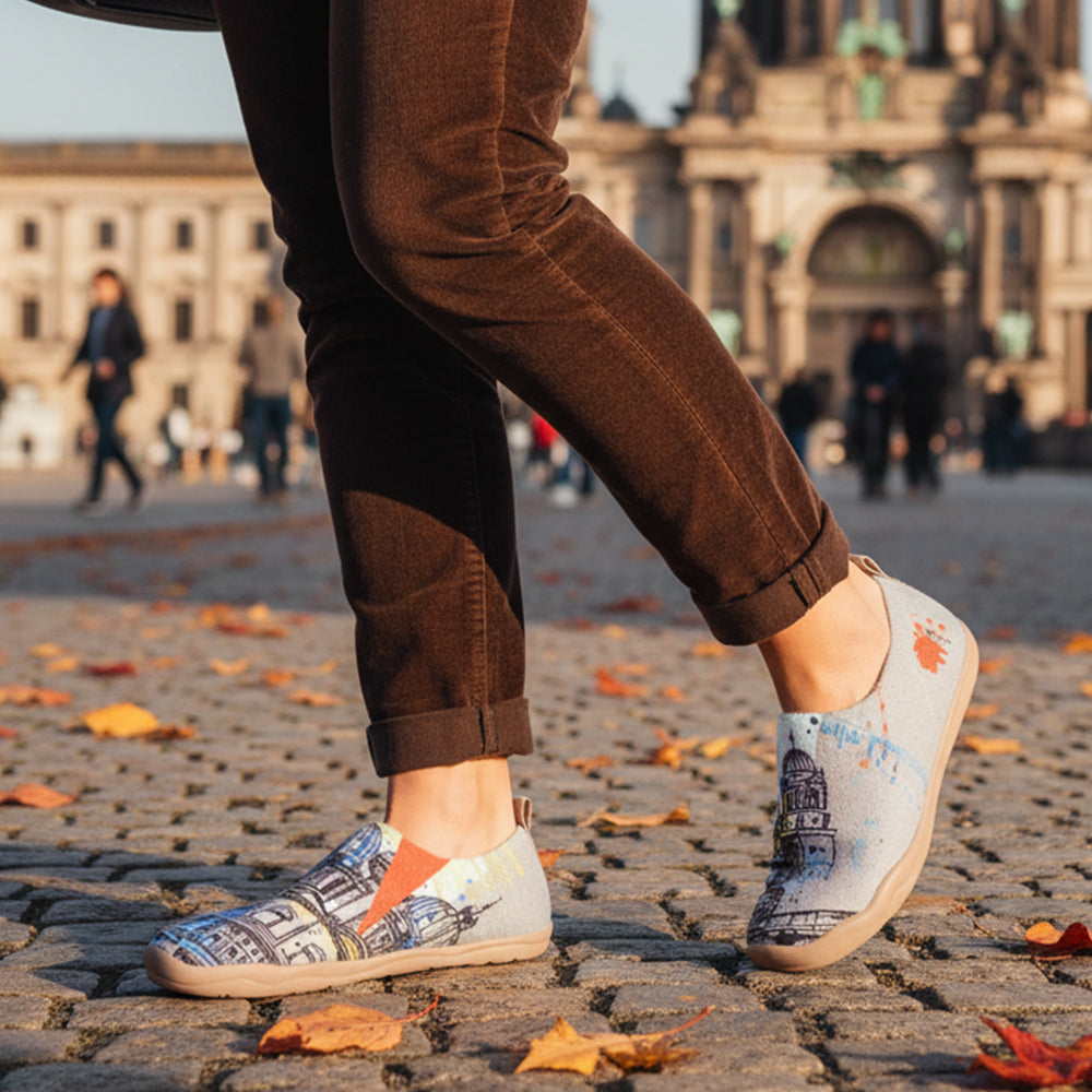 Van Gogh Sunflowers V1 Malaga Slipper Women