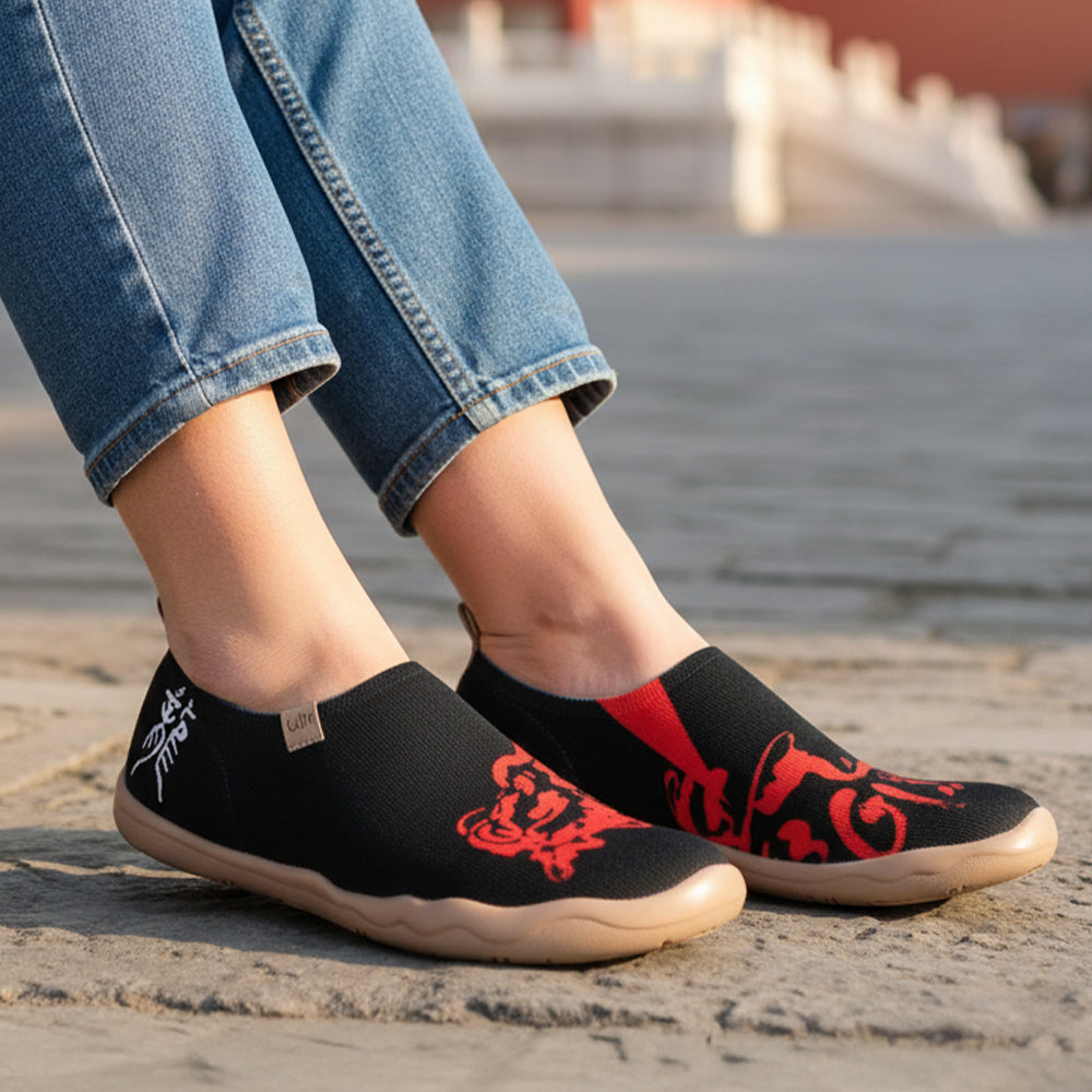 Van Gogh Sunflowers V1 Malaga Slipper Women