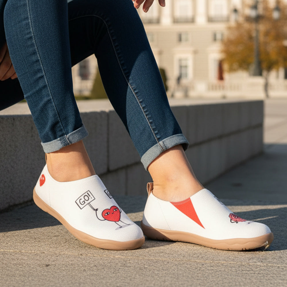 Van Gogh Sunflowers V1 Malaga Slipper Women