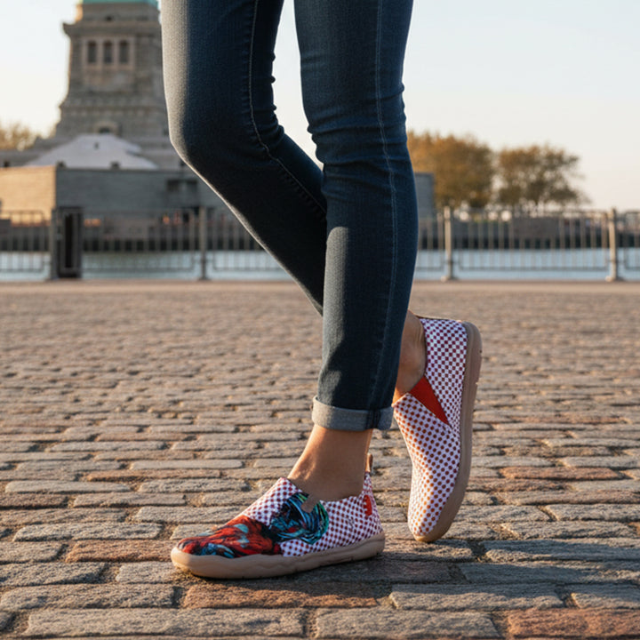 Van Gogh Sunflowers V1 Malaga Slipper Women