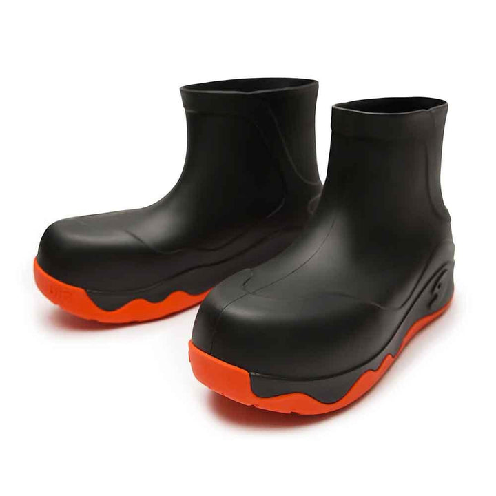 Black Navarra Boots with Napped Linings Women