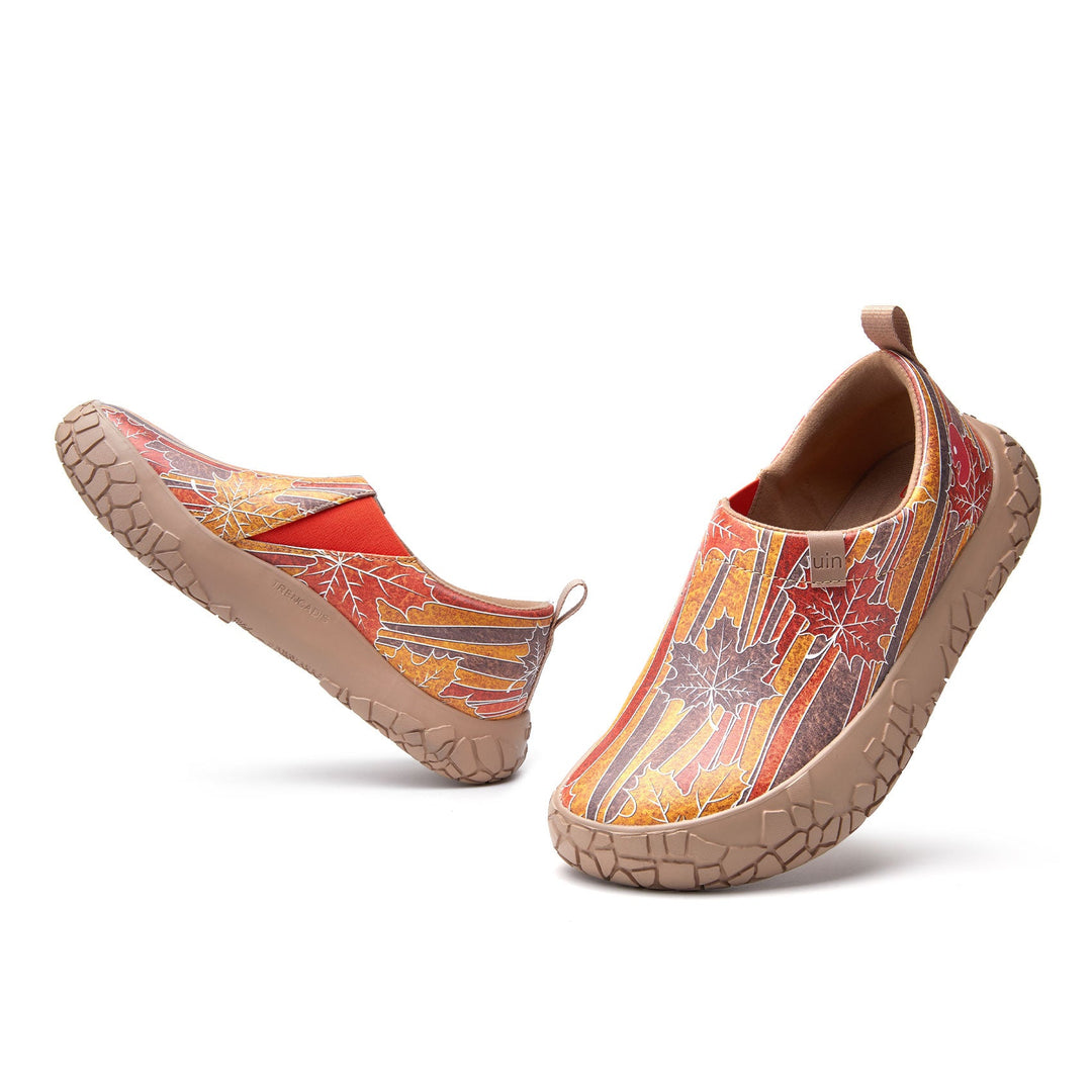 Silhouette of Maple Leaves Women