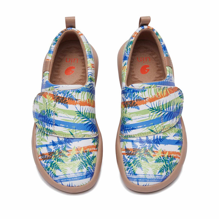 UIN Footwear Kid Vigor Silver Fern Toledo II Kid Canvas loafers