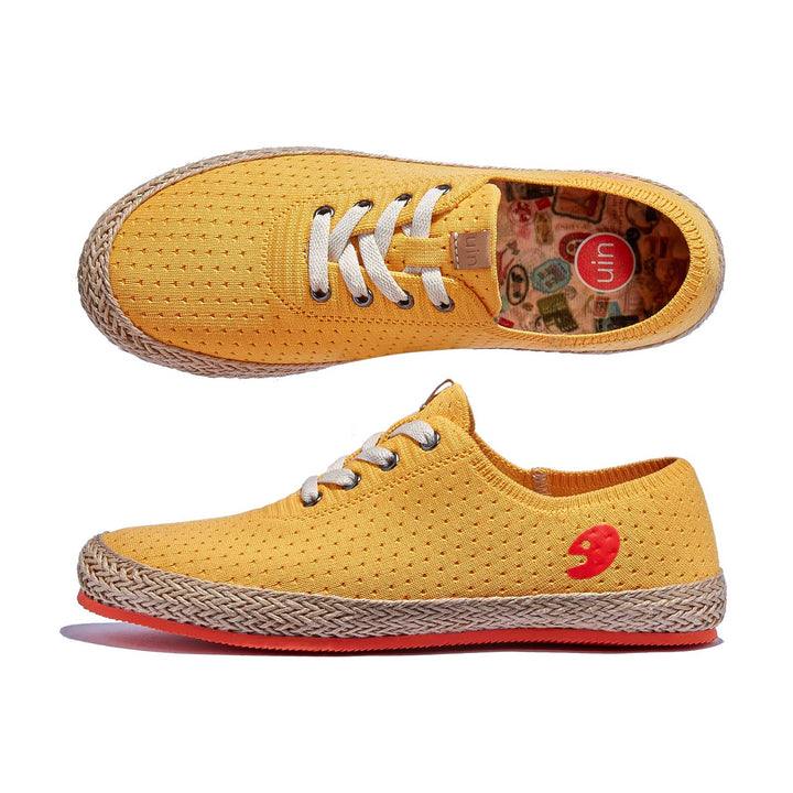 UIN Footwear Men Amber Yellow Formentera I Men Canvas loafers