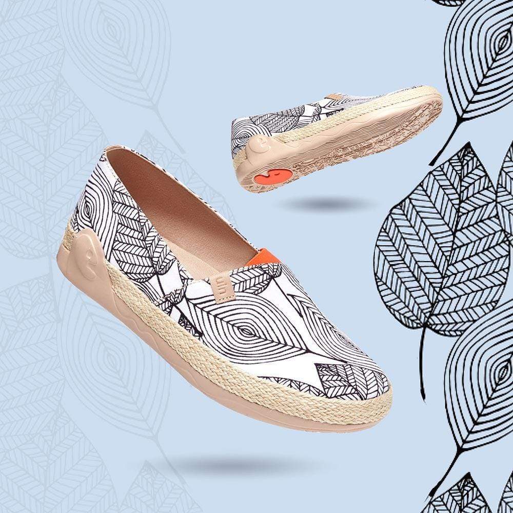 UIN Footwear Men Weaving Marbella Canvas loafers