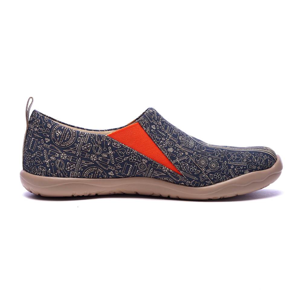 UIN Footwear Men Wine Not? Canvas loafers