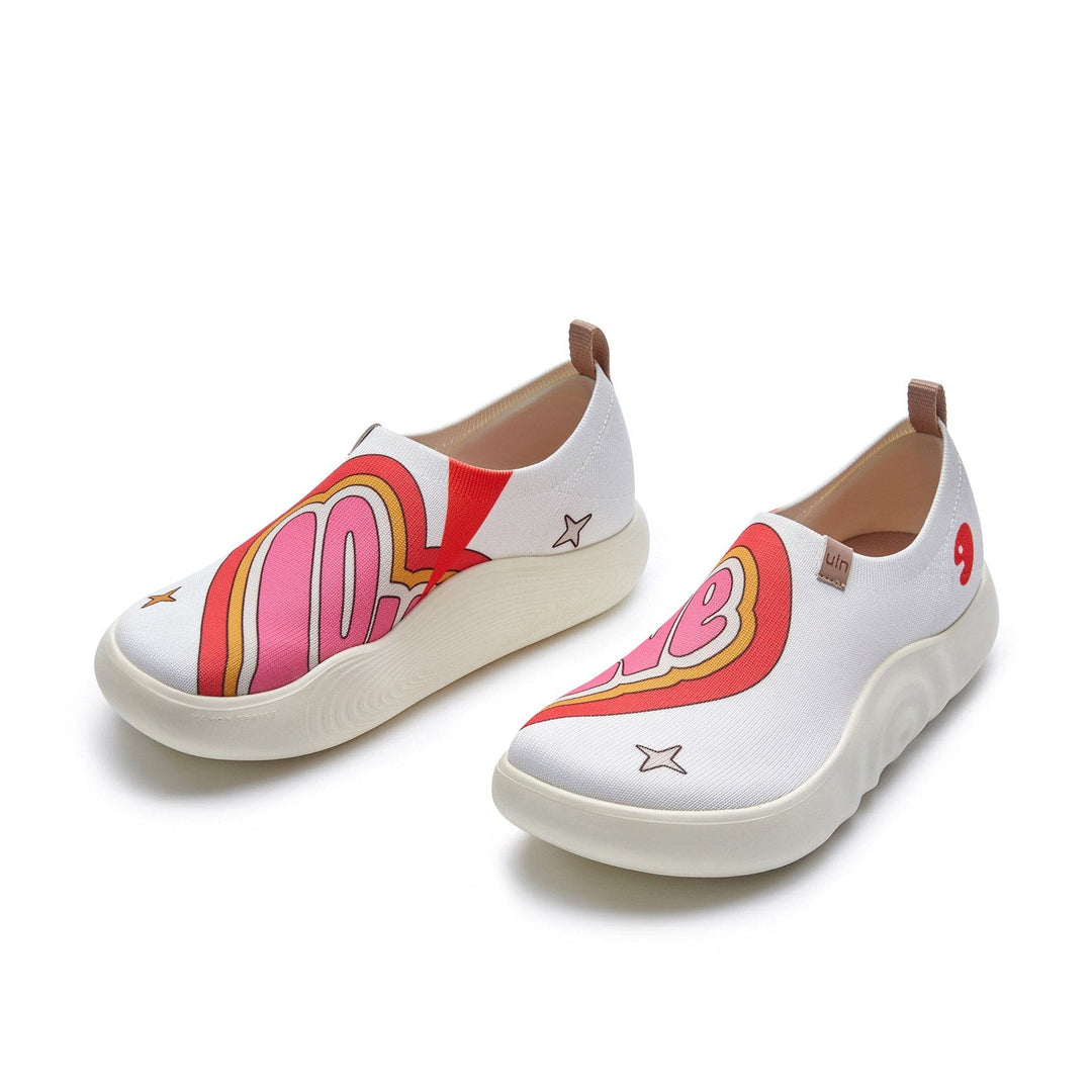 UIN Footwear Women Collision of Love Toledo X Women Canvas loafers
