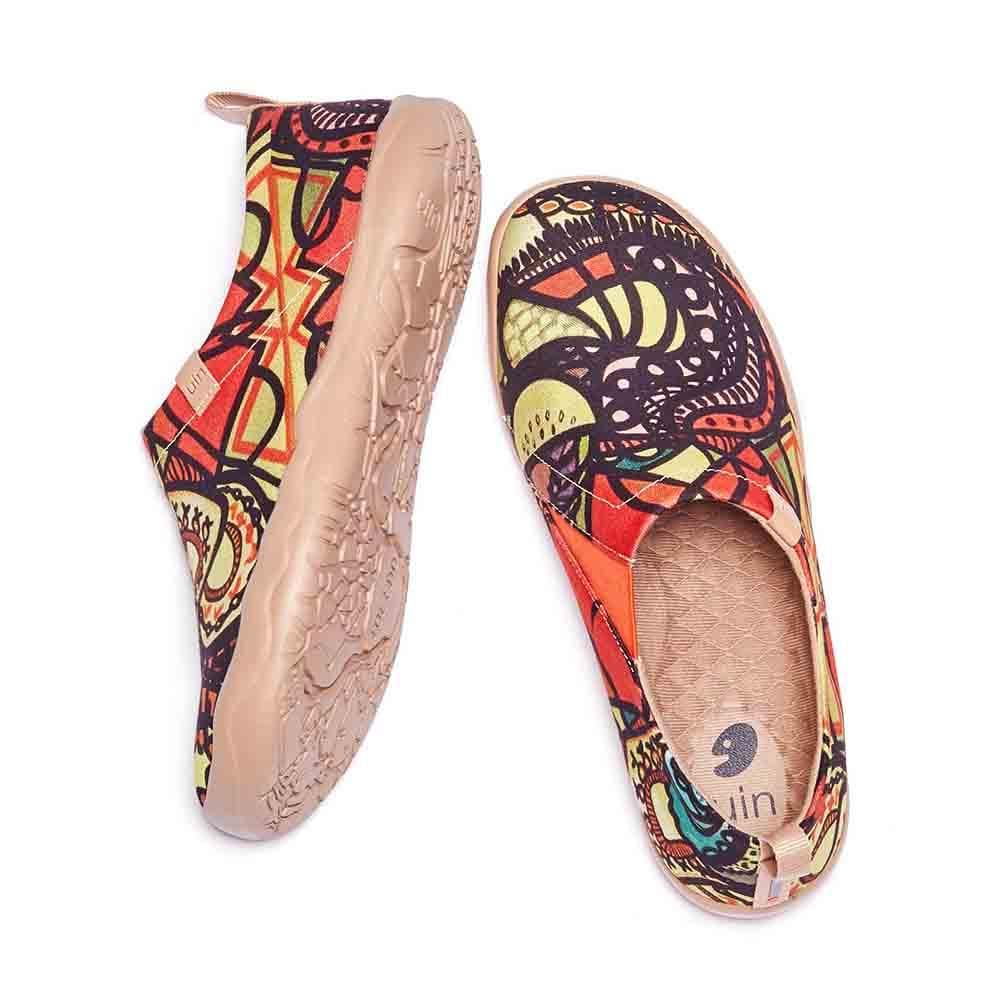 UIN Footwear Women Cuban Vibe Canvas loafers