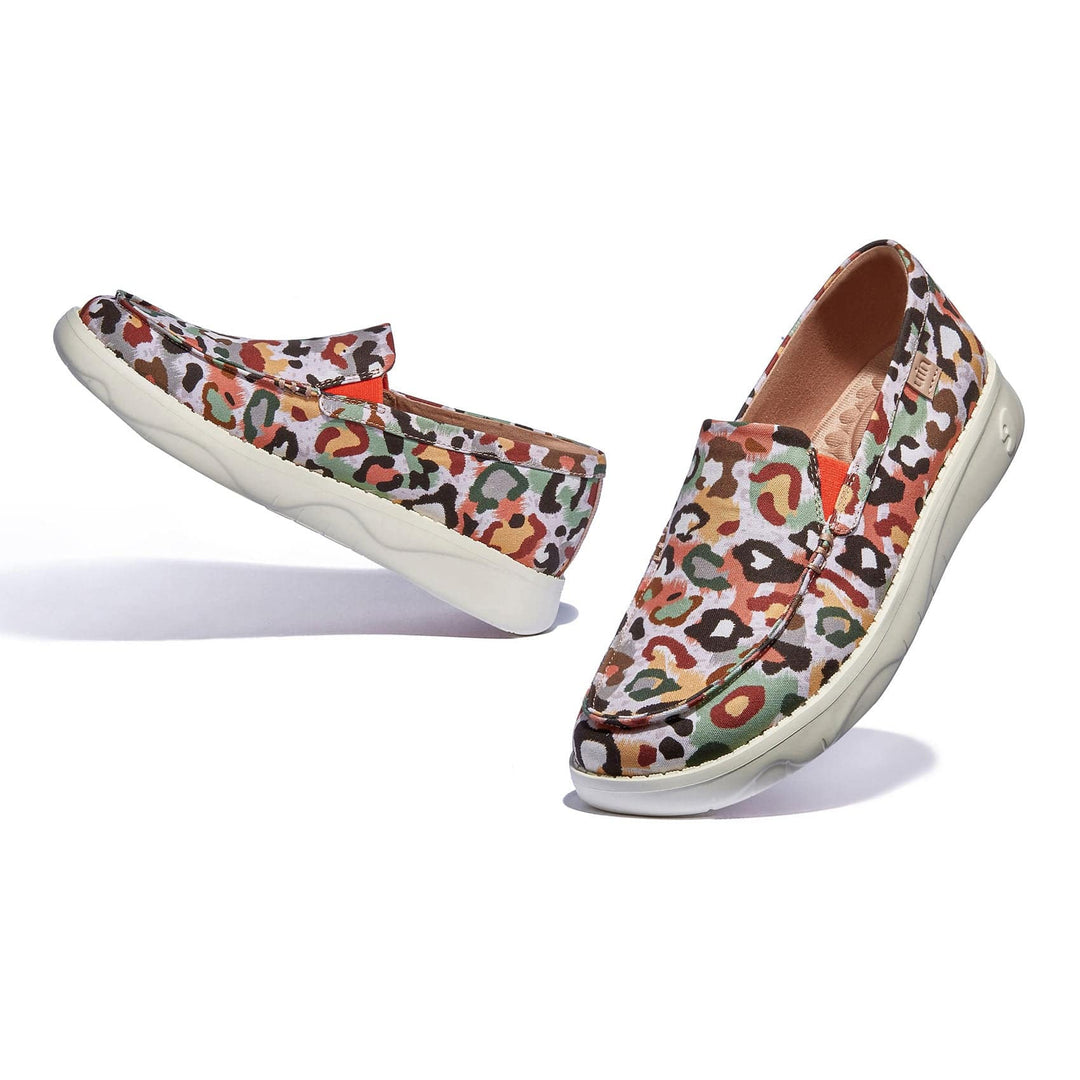 UIN Footwear Women Jungle Ninja Tarragona III Women Canvas loafers