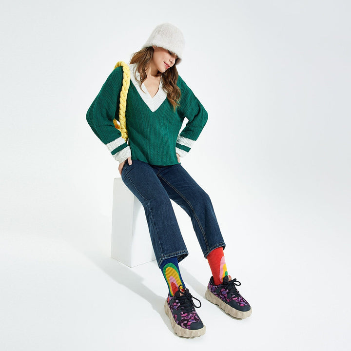 Purple Leopard Print Figueras I Women