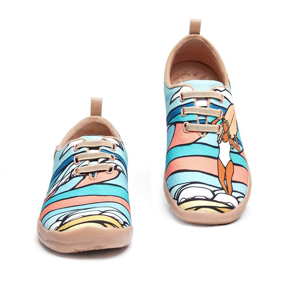 UIN Footwear Women Sunbathing Canvas loafers