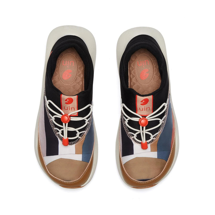 UIN Footwear Women Vintage Party Rock Layer A2 Women Canvas loafers