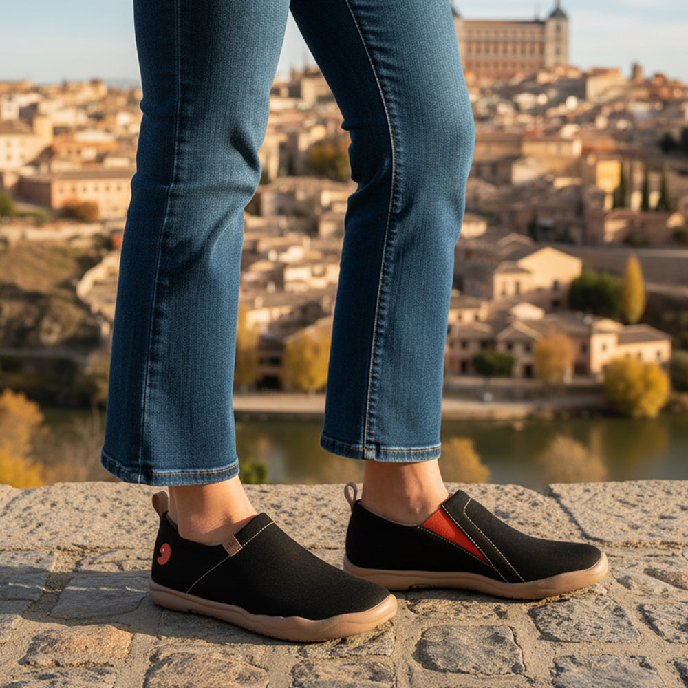 Van Gogh Sunflowers V1 Malaga Slipper Women