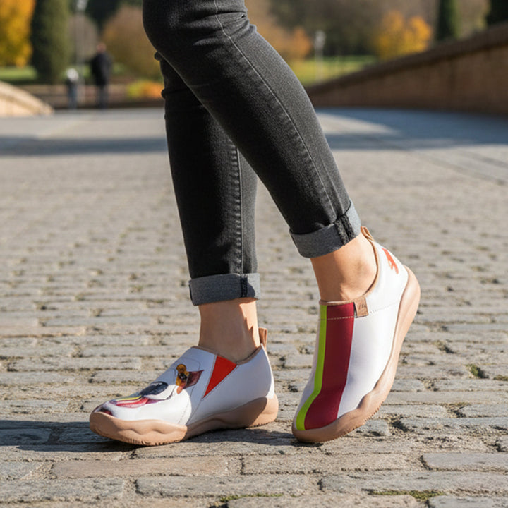 Van Gogh Sunflowers V1 Malaga Slipper Women