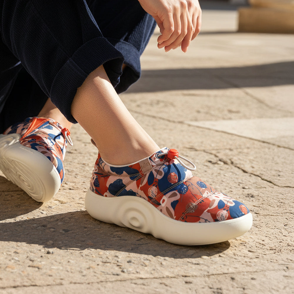 Van Gogh Sunflowers V1 Malaga Slipper Women