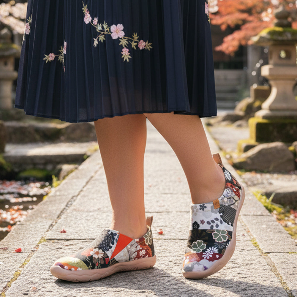 Van Gogh Sunflowers V1 Malaga Slipper Women