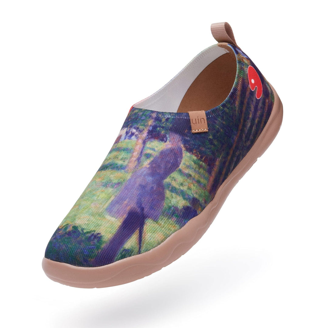 UIN Footwear Men Georges Seurat Study for 'La Grande Jatte������������������������������������������������������������������������������������������������������������������������������������������������������������������?Men Canvas loafers