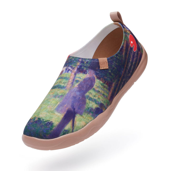 UIN Footwear Men Georges Seurat Study for 'La Grande Jatte������������������������������������������������������������������������������������������������������������������������������������������������������������������?Men Canvas loafers