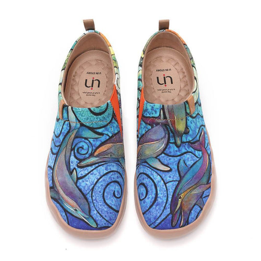 UIN Footwear Women Porpoise Canvas loafers